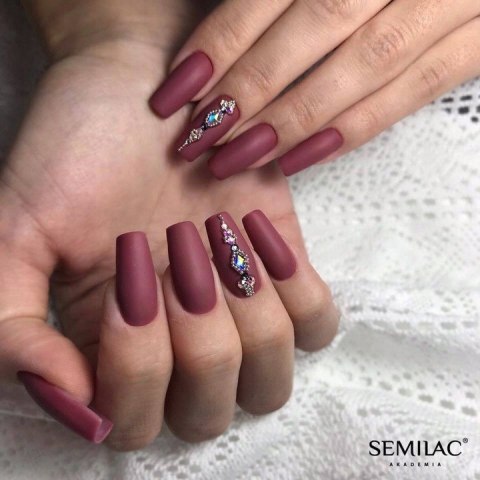 Semilac Lakier hybrydowy 005 Berry Nude 7 ml