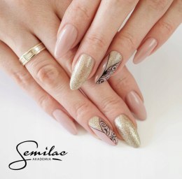 Semilac Lakier hybrydowy 037 Gold Disco 7 ml