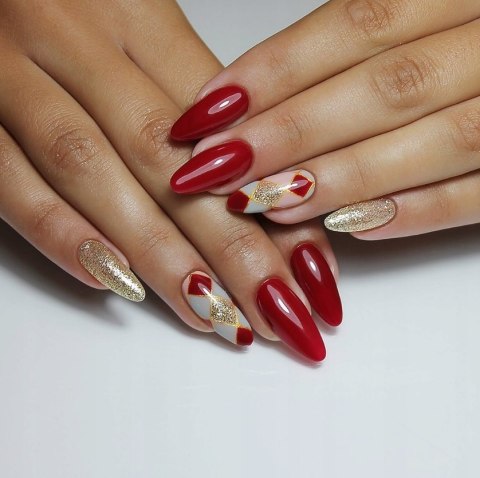 Semilac Lakier hybrydowy 037 Gold Disco 7 ml