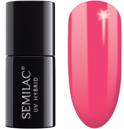 Semilac Lakier hybrydowy 042 Neon Raspberry 7 ml