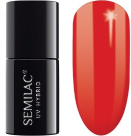 Semilac Lakier hybrydowy 062 Poppy Red - 7 ml