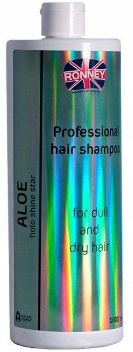 Szampon nawilżający do włosów suchych i matowych ALOE RONNEY 1L