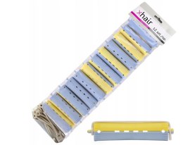 Wałki do kręcenia włosów loków trwałej ondulacji wałek 22mm 12 szt XHAIR